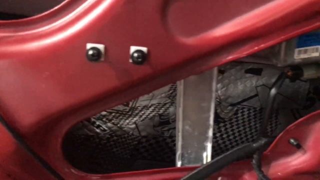 KIA Rio простая шумка дверей в 