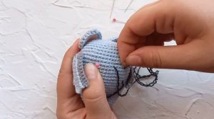 Проще не бывает! Самый простой способ вышить глазки игрушке.