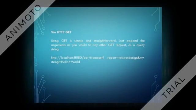 How to pass custom arguments to a BIRT report via GET and POST смотреть онлайн