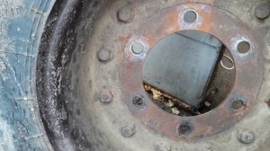 ЗиЛа нет. Участок. Колёса на МКСМ-800.