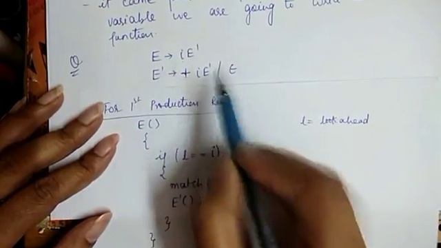 33. Recursive Descent Parser with example смотреть онлайн