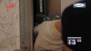 Монтаж секционных ворот для гаража Doorhan Yett02 RSD02 видео инструкция