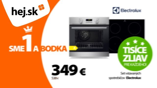 SME JEDNOTKA - set vstavaných spotrebičov Electrolux смотреть онлайн
