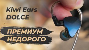 KIWI EARS DOLCE - Дорогой звук в бюджетных IEM наушниках