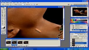 Maroc photoshop 6:worm under skin by photoshop.mp4