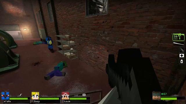 EXPLOSIÓN ZOMBIE!! - Willyrex Y sTaXx - MINECRAFT MOD - LEFT 4 DEAD 2 [Parte 3] смотреть онлайн