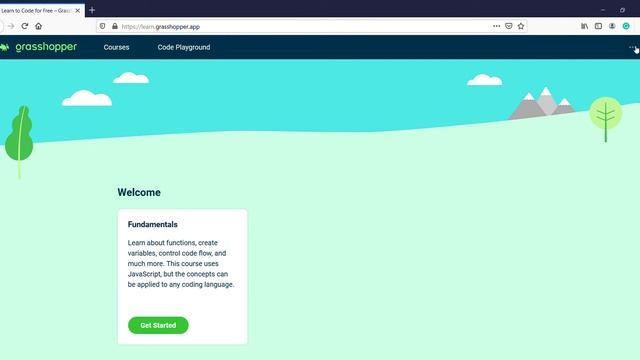 Easy way to learn coding JavaScript,HTML,CSS in grasshopper coding website