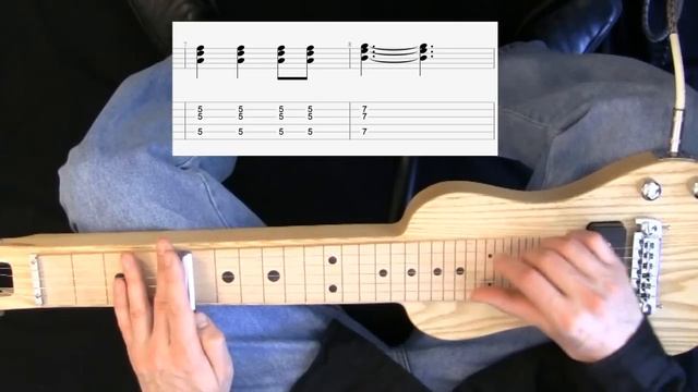 "Sleep Walk" on C6 Lap Steel Guitar Performance and Lesson смотреть онлайн