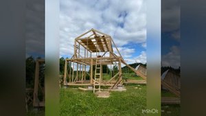 Строительство каркасной дачи 6*6 с мансардой пошагово (фото)
