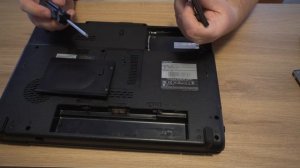 HDD swap to SSD in the Toshiba Satellite Pro L300 laptop