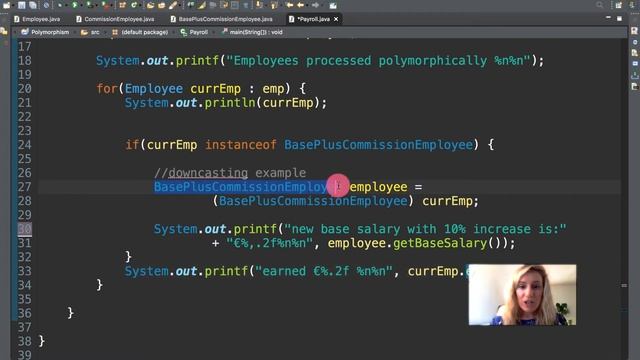 15) Java instanceof and downcasting | Java with Ali