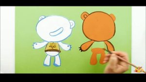 Как нарисовать мимимишки. Гуашь. Развивающее видео / How to draw mimicry. Gouache. Educational vide