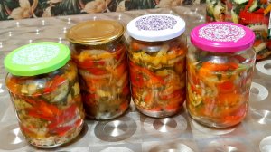 САЛАТ ИЗ ОГУРЦОВ, ПОМИДОР И ПЕРЦА НА ЗИМУ??