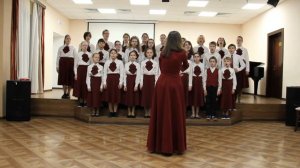 Старший хор Удельнинской ДМШ. Номинация I. Возрастная группа 11-17 лет (старший хор)