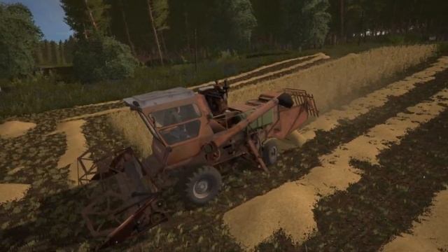 [ РП ] ПОМОГ БАБУШКЕ УБРАТЬ ПШЕНИЦУ смотреть онлайн