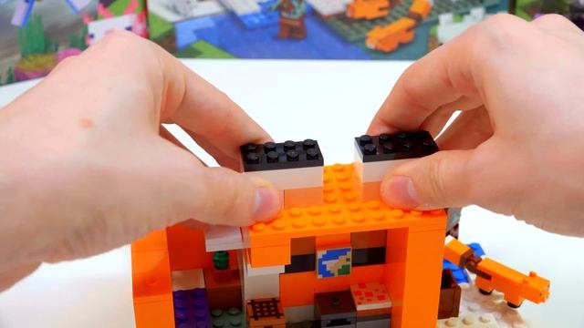 LEGO MINECRAFT 2022 - АКСОЛОТЛИ ПОЯВИЛИСЬ