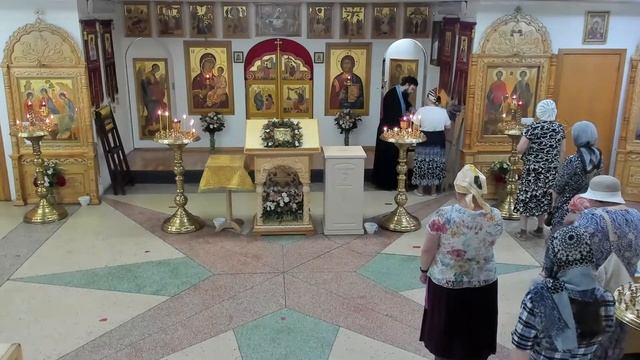 Богослужение в Храме святых целителей Косьмы и Дамиана г. Екатеринбург 08.07.2022г. смотреть онлайн