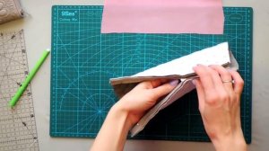 Как сшить очень простую косметичку/сумочку за 15 минут