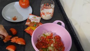 Салат Ачичук. Быстрый салат. Салат к плову. Ачичук. Қазақша рецепт. Узбекский салат Ачичук.