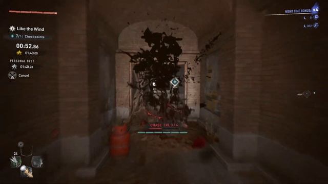 Dying Light 2 Bloody Ties - Like The Wind Parkour Challenge Gold Medal Run смотреть онлайн