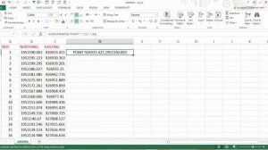 How to Import X,Y Coordinates From Excel to AutoCAD