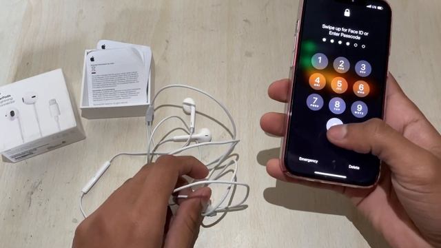 Unboxing ? Earpods lightning connector ?⚡️Best sound Quality ?? Ooo✨ #iphone13 смотреть онлайн