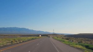 Driving Las Vegas in 8K HDR Dolby Vision - Zion Utah to Las Vegas Nevada