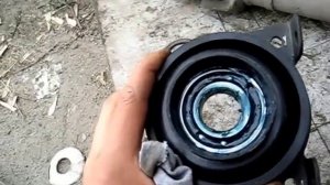Замена подвесного подшипника  на газели 3302 самостоятельно. 1часть