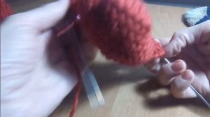 Тапочки-чешки вязаные спицами