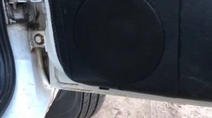 Установка мидбасов в двери Jetta MK2