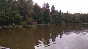 Ловля форели на Верхнем. Большинство поимок в середине водоёма. Клёвое место лосиный остров.
