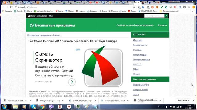 Как записывать видео с экрана программой FastStone Capture смотреть онлайн
