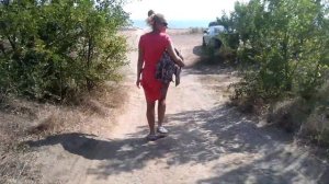 Место для отдыха с палатками у моря недалеко от с. Николаевка и Лебедевка