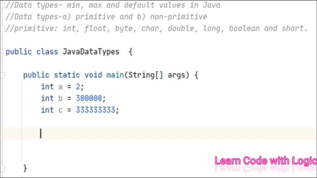 Data Types in JAVA || Default/Range and scope of each Data types || Type casting examples in JAVA смотреть онлайн