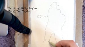 Shadow Painting Sally by Sally Taylor