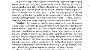 9-SINF BIOLOGIYA 6-MAVZU "ZAMBURUG'LAR DUNYOSI" 2019-YIL