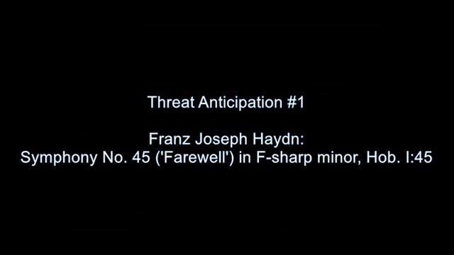 Sweet Anticipation and Threat Anticipation in Sonata Form смотреть онлайн