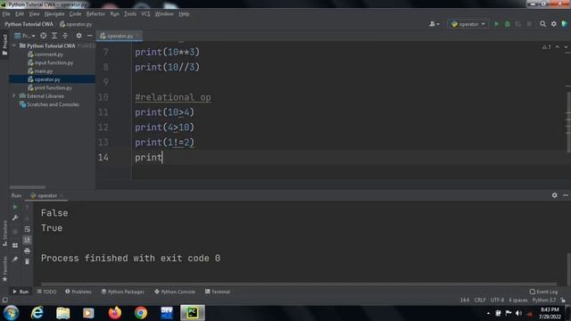 Operators in Python Tamil |Python for 12th CS |Python for Beginners in tamil #python #pythontamil