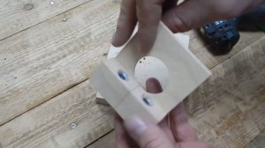 Кондуктор для шкантов своими руками / Conductor for DIY dowels