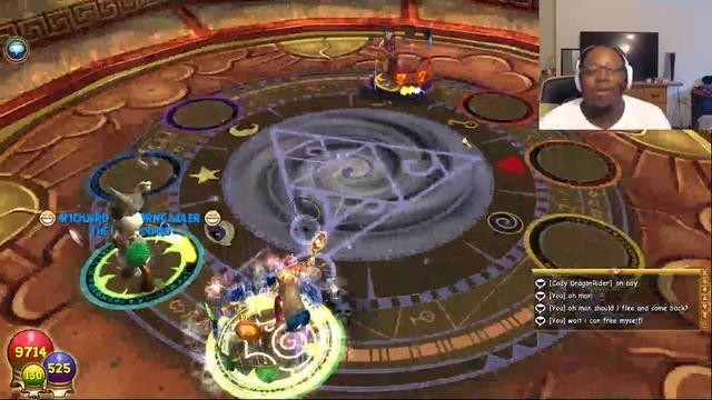 ? I'M A STATUE! Wizard101 Test Realm Aquila Skeleton Key Boss! Full Fight смотреть онлайн