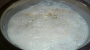 Ячневая каша на молоке