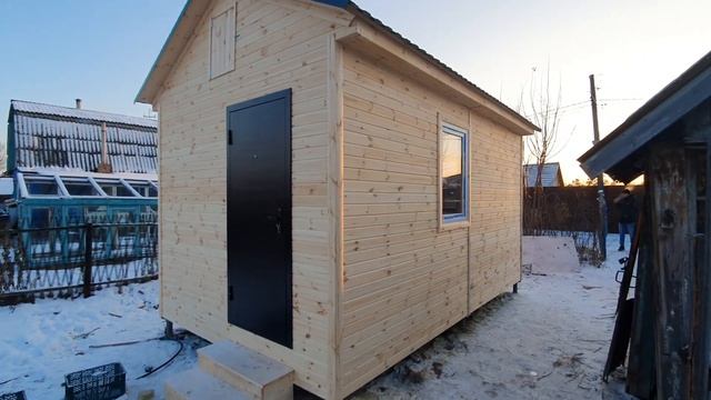 Дачный домик 3х5м от компании Лесное раздолье Омск