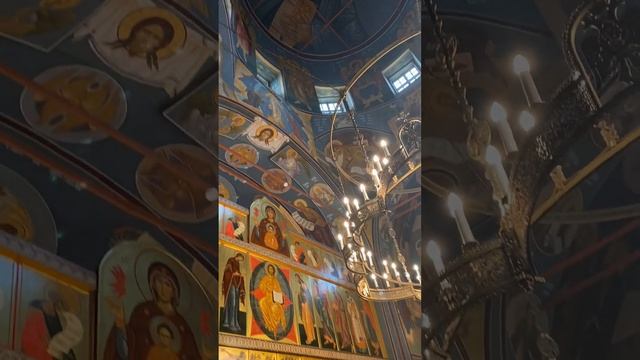 Χριστός ανέστη!Христос Воскресе!Тропарь Пасхи на греческом языке.Византийского напева.#пасха
