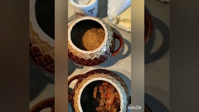 ГОРШОЧКИ! Булгур с индейкой в горшочках !