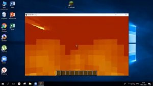 как сделать мир из лавы в Minecraft