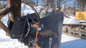 Клык на экскаватор скальный ковш или фреза для мерзлого грунта