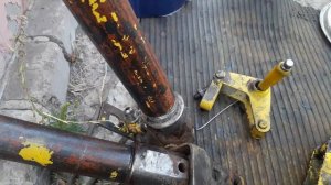 Тормоз лебёдки,переборка и регулировка