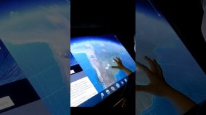 Интерактивный экран для изучения животного мира планеты. Детские развлечения