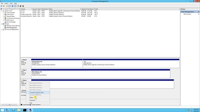 Change a GPT Disk into a MBR Disk смотреть онлайн
