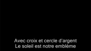 Nous voulons rester Français (chant - Hymne de l'Œuvre française) (MQ 128kb)